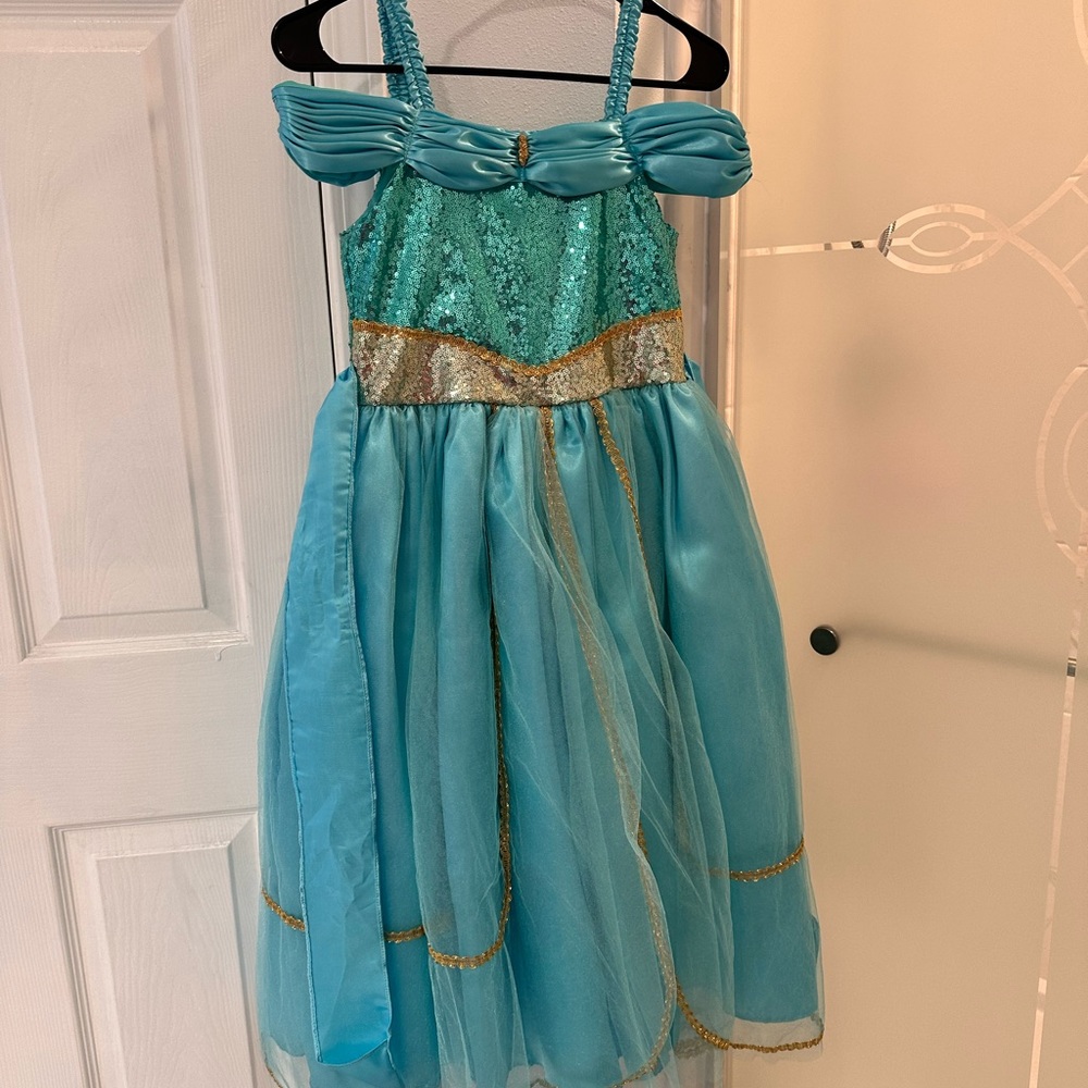 princess jasmine cosplay dress girls size:8